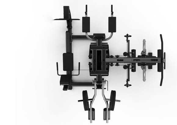 Multi Gym | SHUA Multi Gym 4-Stations Trainer for Full-Body Workout