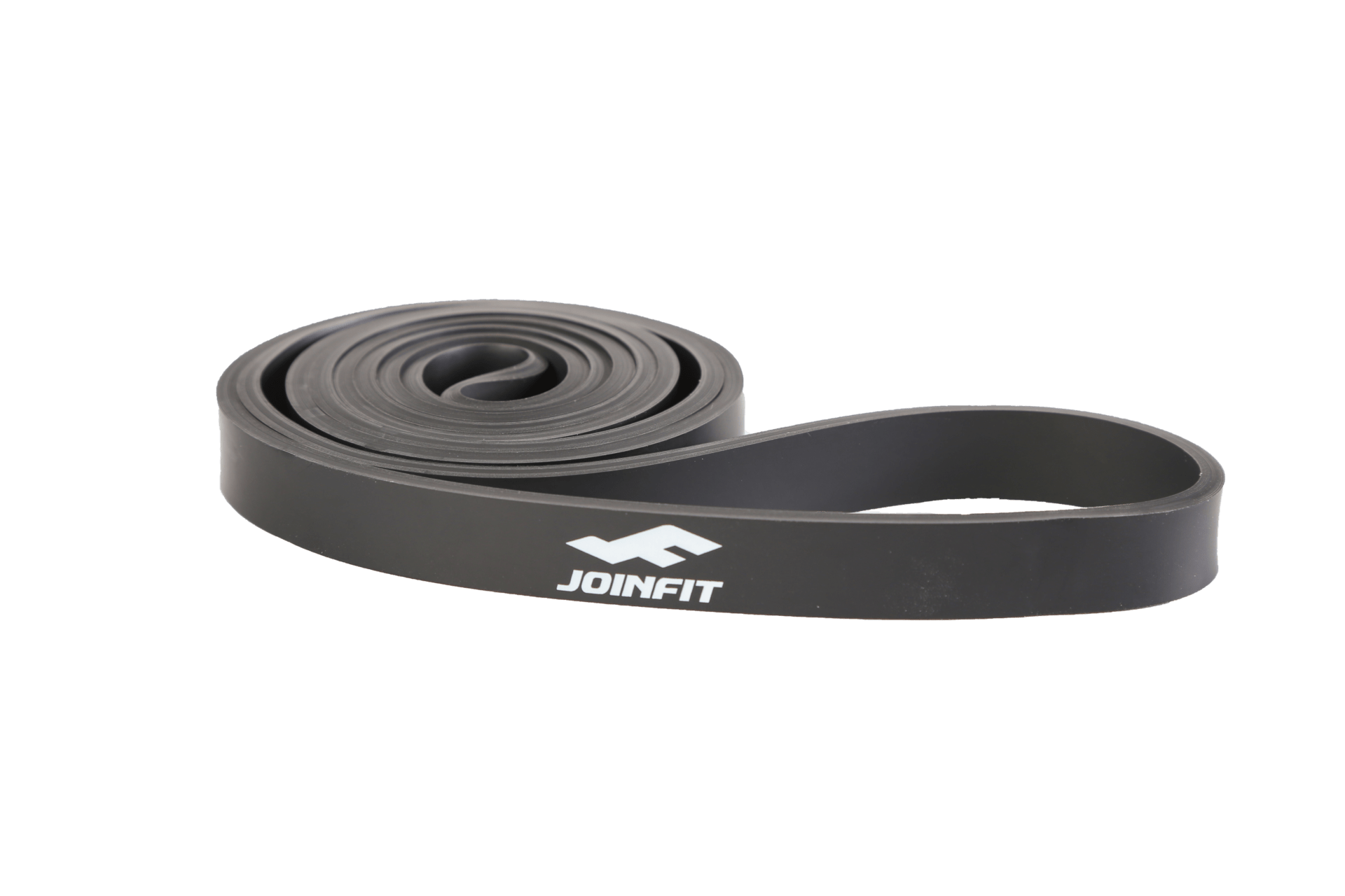 JOINFIT black 19mm pull-up assist band made from durable Malaysian rubber for resistance training