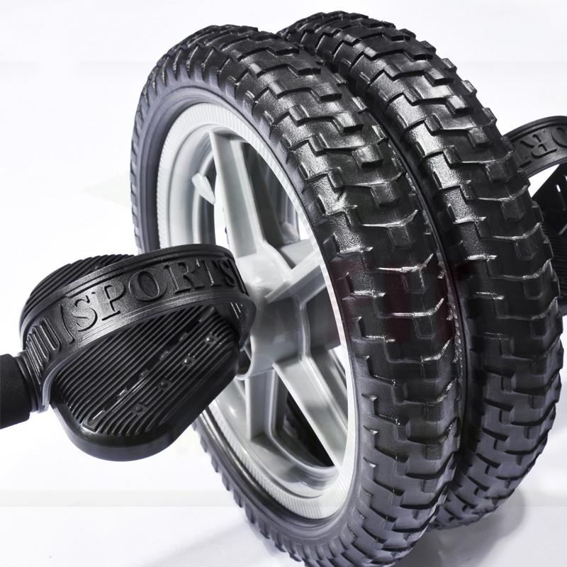 JOINFIT AB Double Wheel ab roller with dual textured wheels and cushioned axle for core workouts