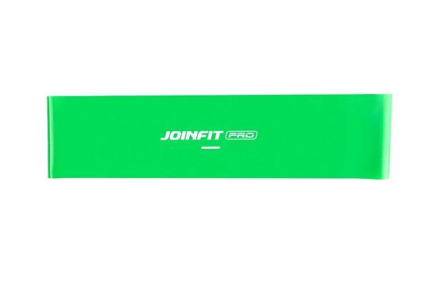 JOINFIT Latex Resistance Mini Loop Band 20LB green fitness band for strength training and rehabilitation