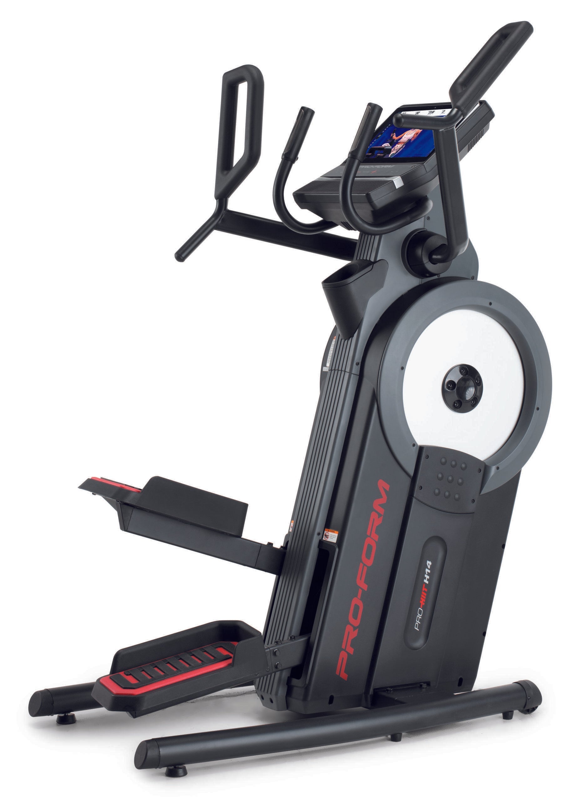 ProForm Elliptical Pro HIIT H14 elliptical and stepper machine with touchscreen and magnetic resistance
