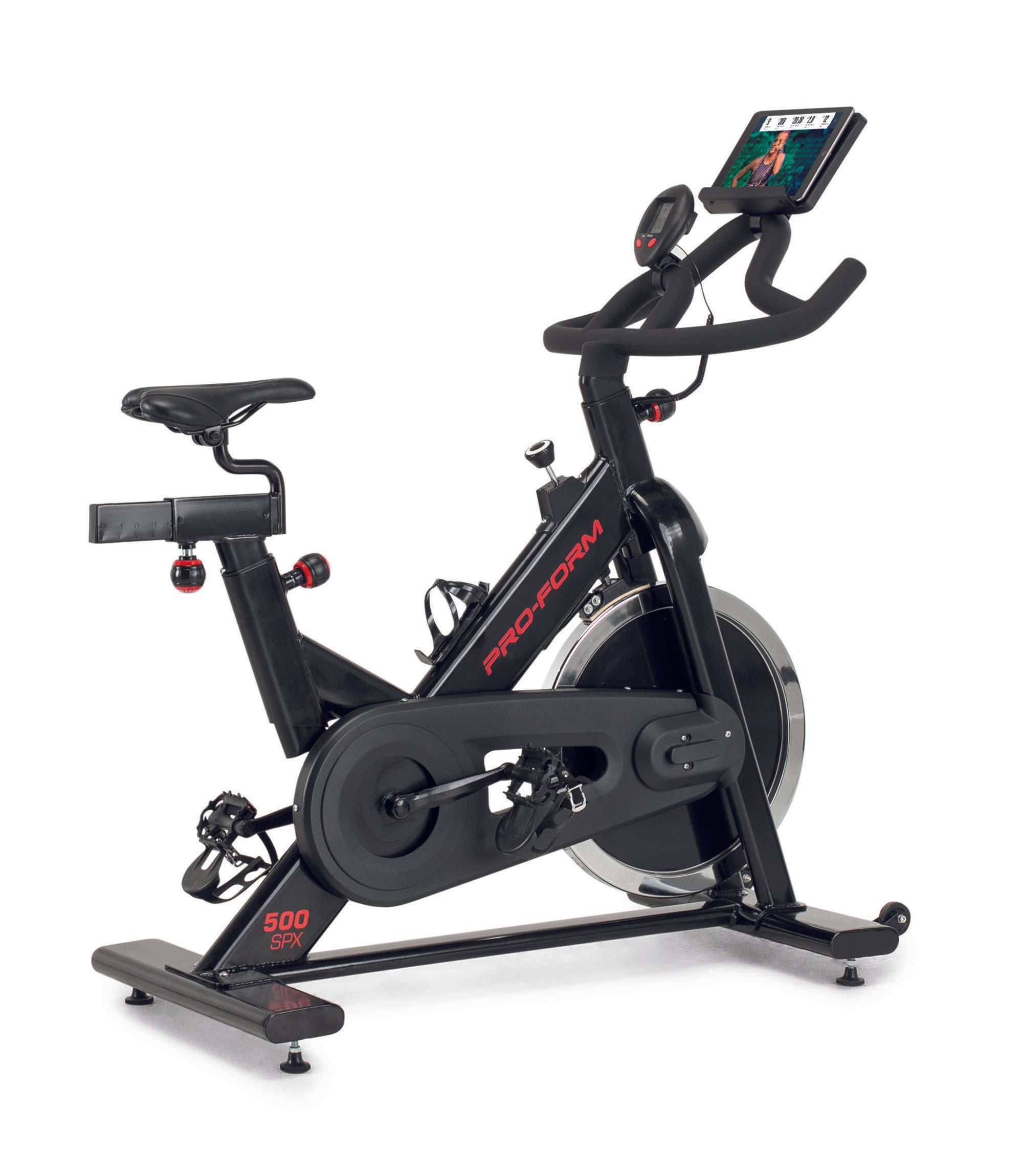 PROFORM BIKE 500 SPX indoor exercise bike with 18 kg flywheel and LCD display