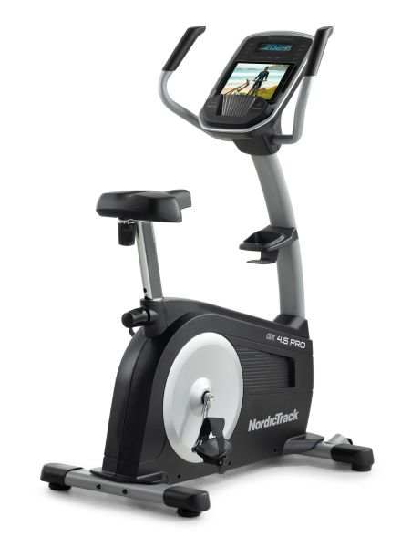 NordicTrack Bike GX 4.5 PRO indoor exercise bike with digital display and adjustable seat