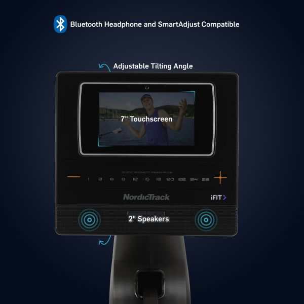 NordicTrack RW600 Rowing Machine - Immersive Fitness Experience