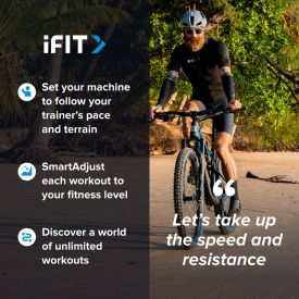 Exercise Bike NordicTrack R35 with iFIT | Commercial Recumbent Bike