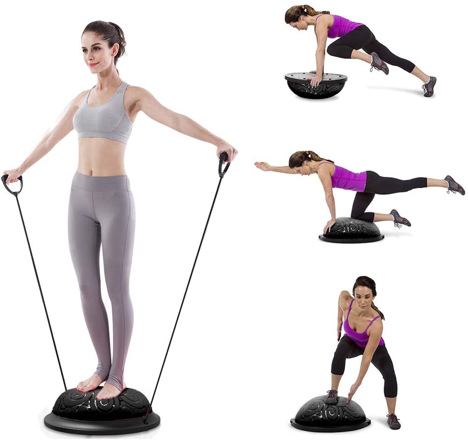 JOINFIT Black Semicircle Balance Ball