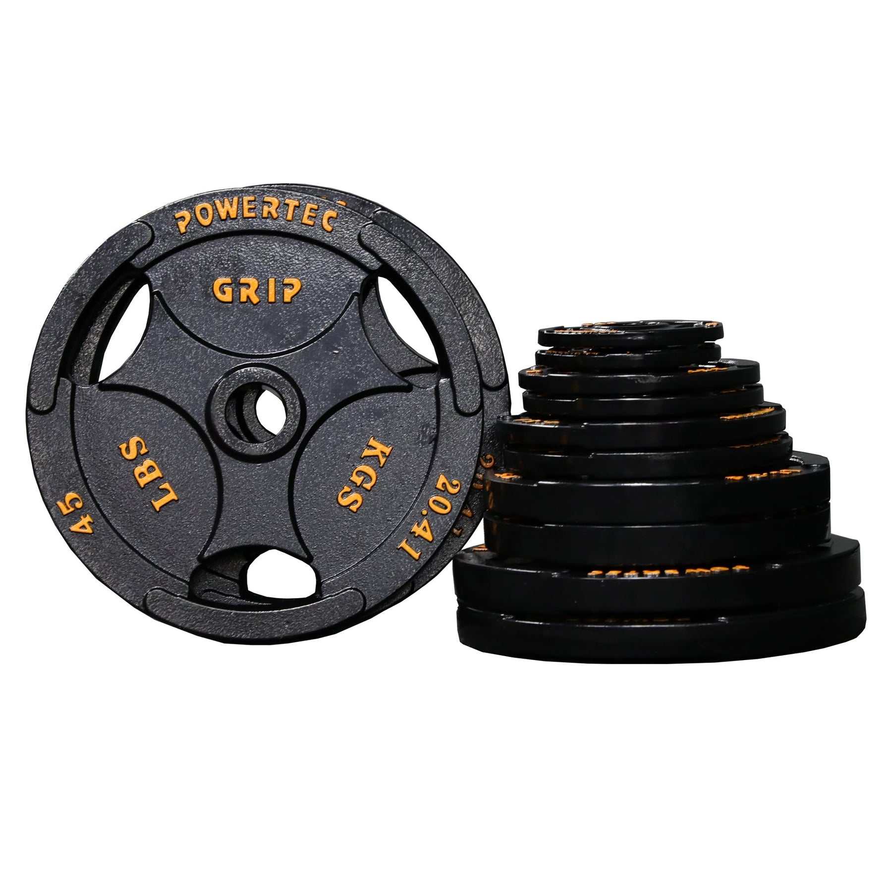 Powertec OLYMPIC Plate 255 LBS Set