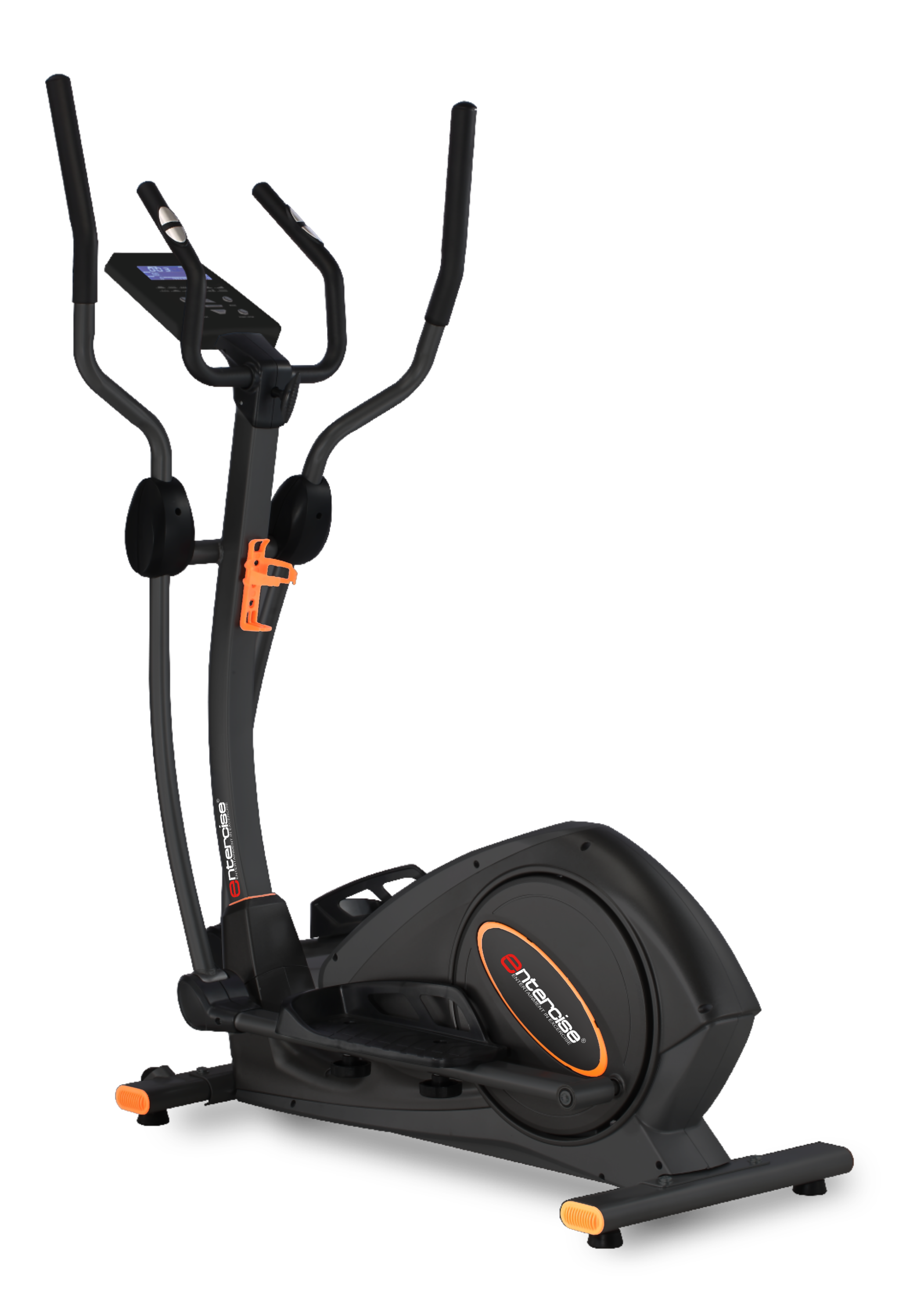 Entercise Elliptical E52 machine with adjustable Ergo Path and 13-inch stride length for optimal comfort and performance