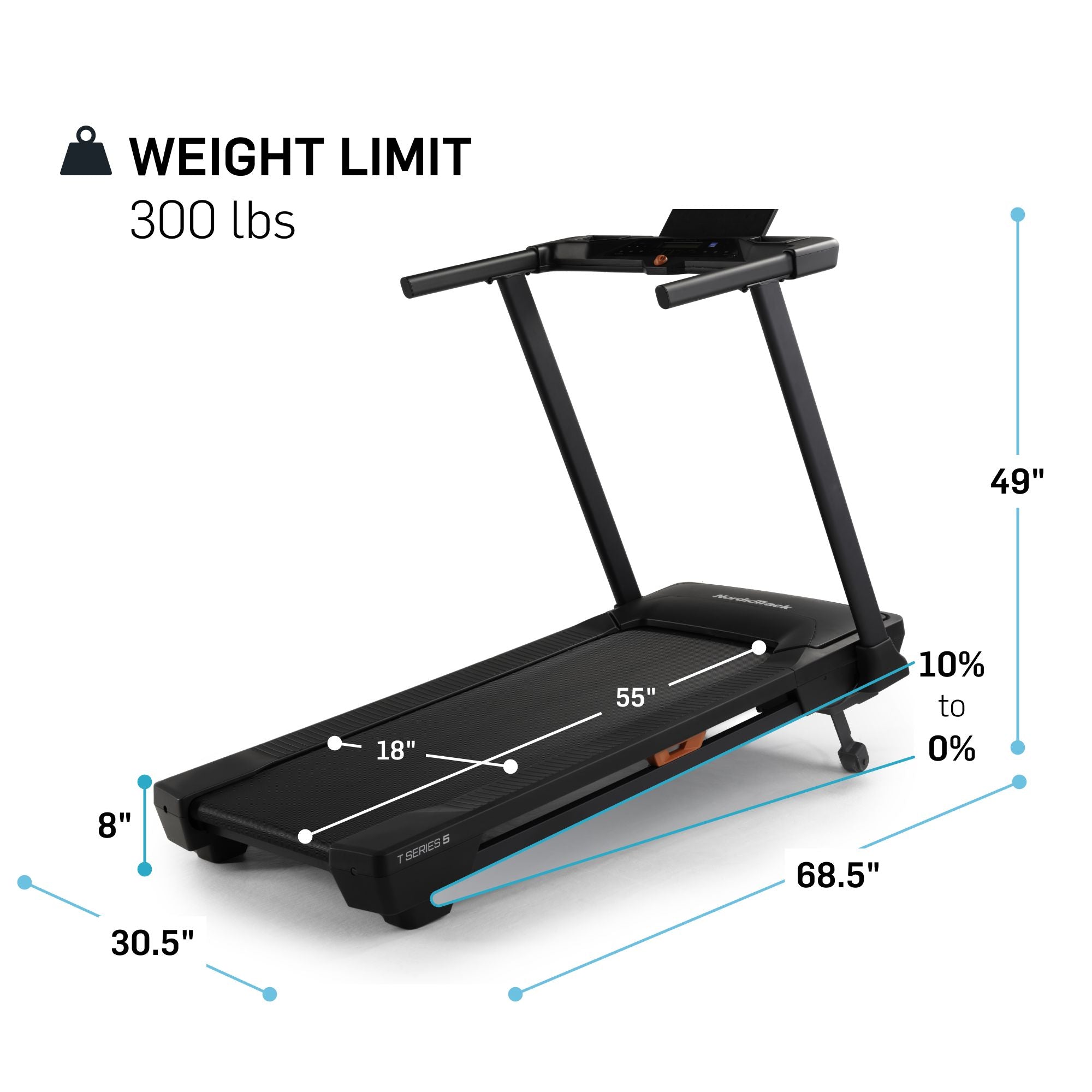 NordicTrack T Series 5 Treadmill