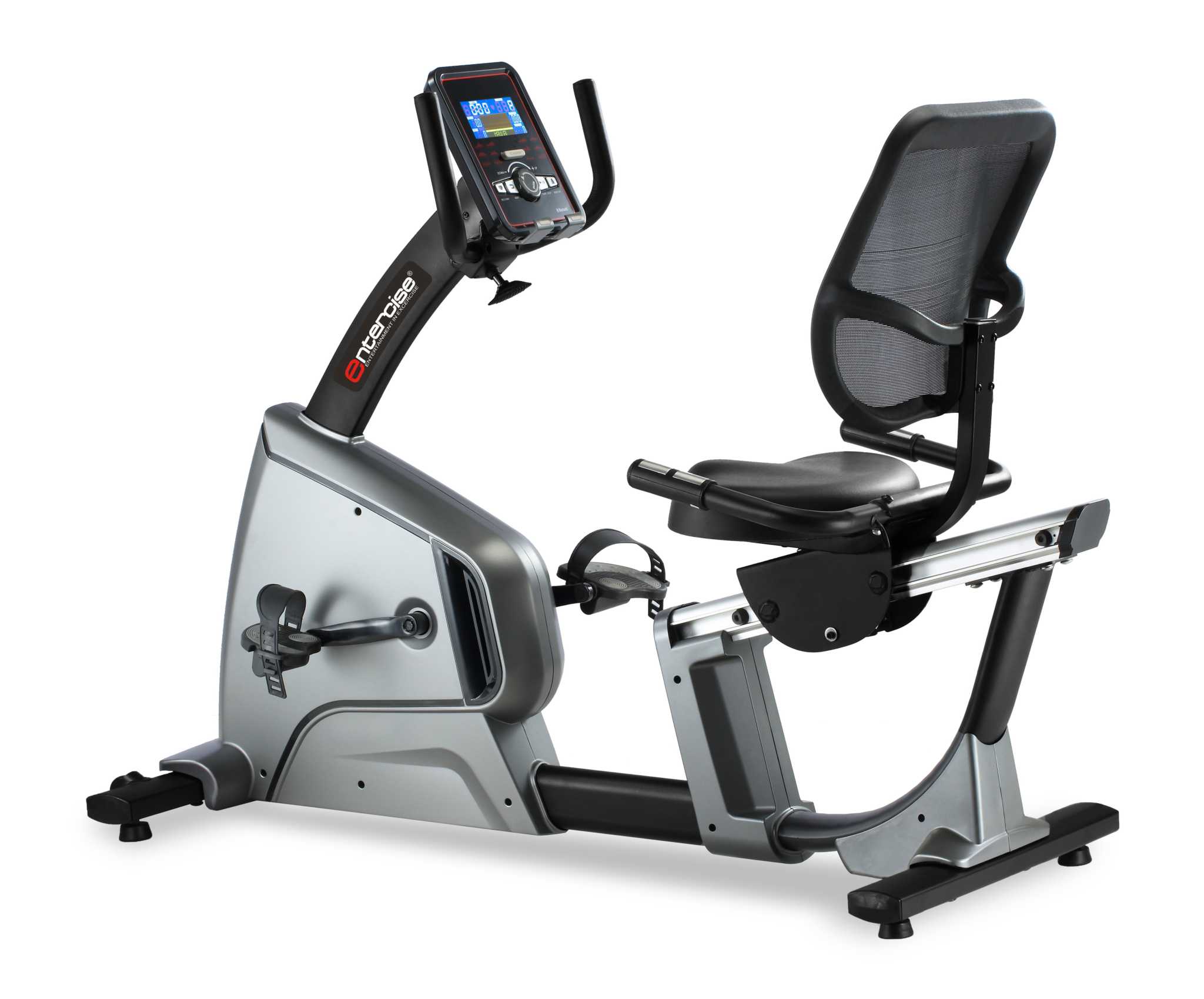 Entercise R30 Bike with 9kg flywheel and mobile phone holder for smooth indoor cycling
