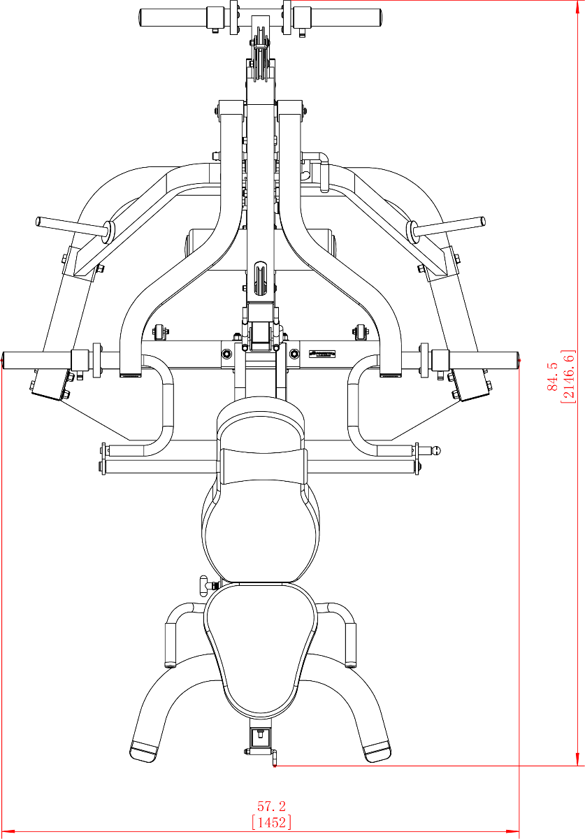 Powertec Lever gym (LS20)